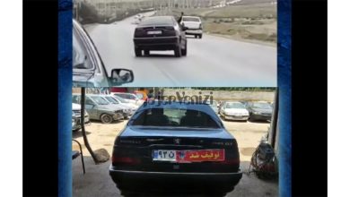 قمه کشی راننده وسط جاده در شیراز / فیلم –   تاجر ونیز