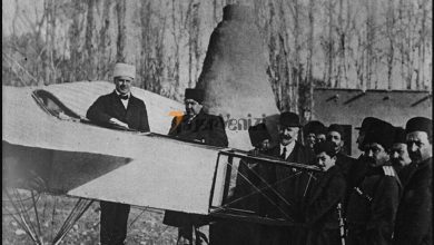 عکس دیده نشده از نخستین هواپیما در ایران مربوط به بیش از یک قرن پیش در زمان احمدشاه قاجار –   تاجر ونیز