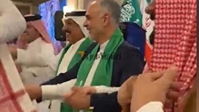 رقص مدیرکل وزارت خارجه ایران در مراسم عربستانی ها + فیلم –   تاجر ونیز