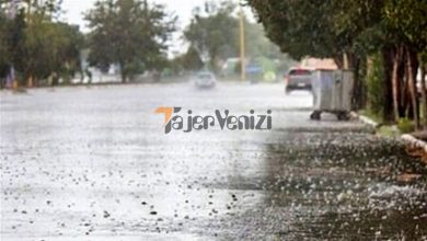 ورود دو موج جدید بارشی به کشور/  بارش ها از فردا شدت می گیرد –   تاجر ونیز